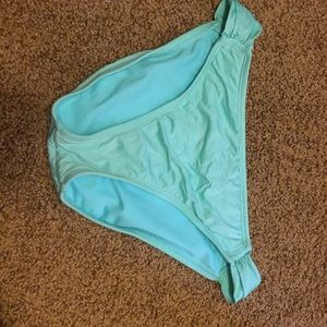Teal bikini bottom