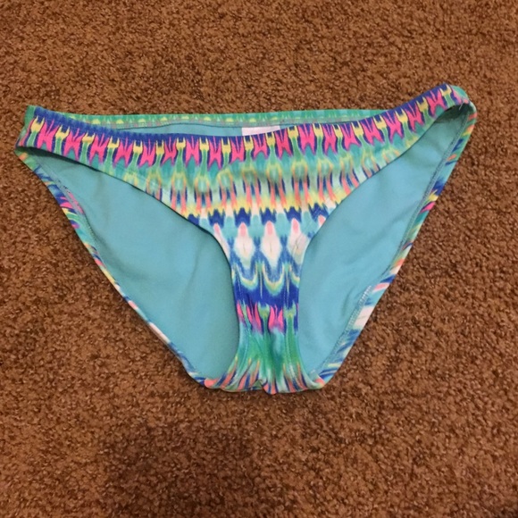 Colored bikini bottom