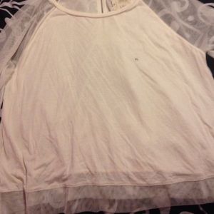 Cream American Eagle Shirt