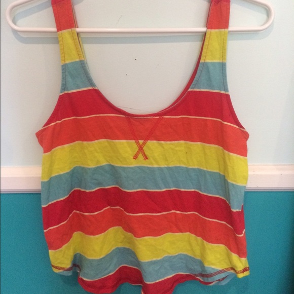 Urban Outfitters Rainbow Tank