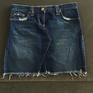J. Crew Jean Skirt