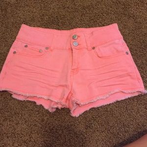 Pink Charlotte Russe shorts