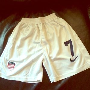 White Nike Shorts Size S