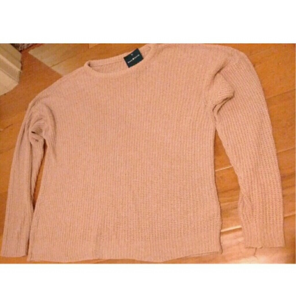 Brandy Melville blush/beige sweater