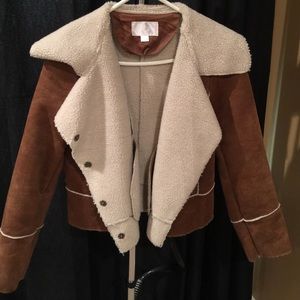 Xhilaration Awesome faux sheep/suede winter jacket