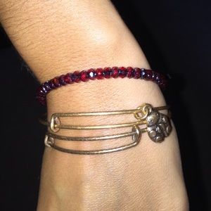Alex and Ani lady bug bracelet set!!