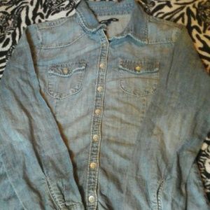 Girls denim shirt