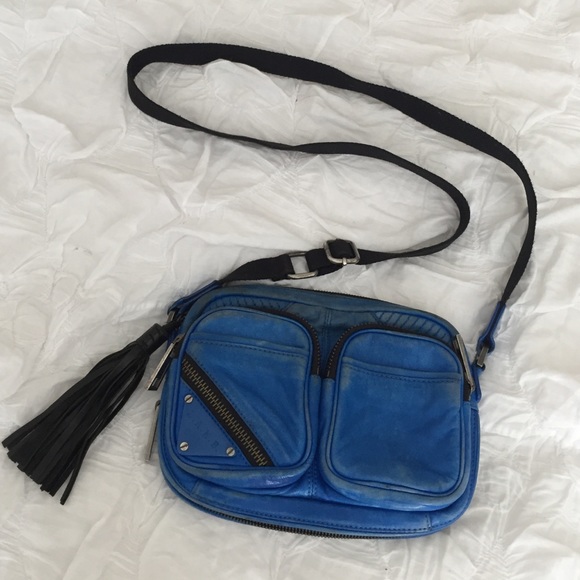 LAMB Electric Blue Cross-Body Bag