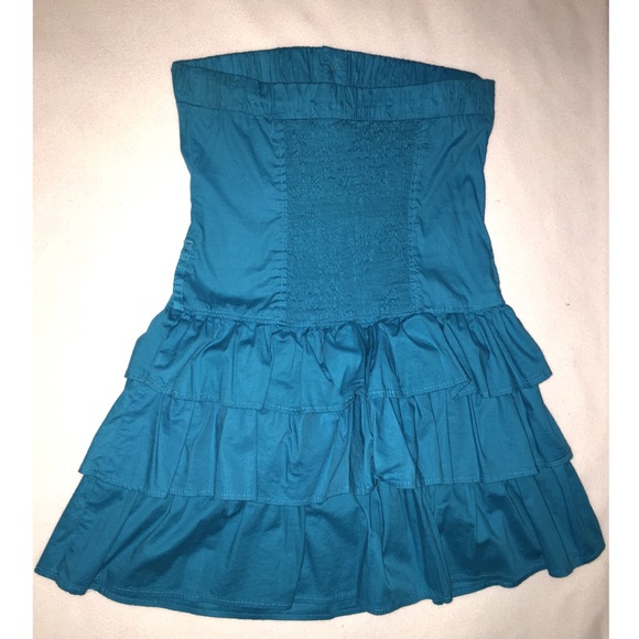 ❌SOLD❌Body Central blue short dress. Used once. - Picture 2 of 3