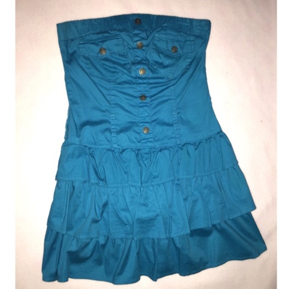 ❌SOLD❌Body Central blue short dress. Used once. - Picture 3 of 3