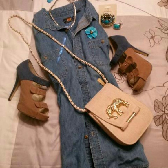 Route 66 Denim Shirt Size XL