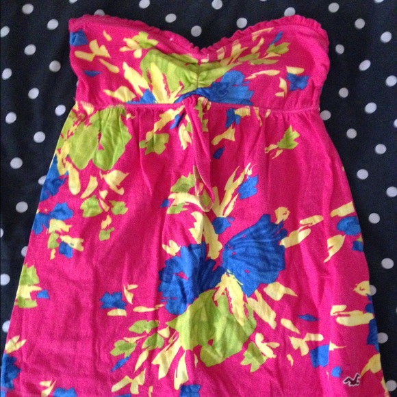 Hollister strapless tank xs