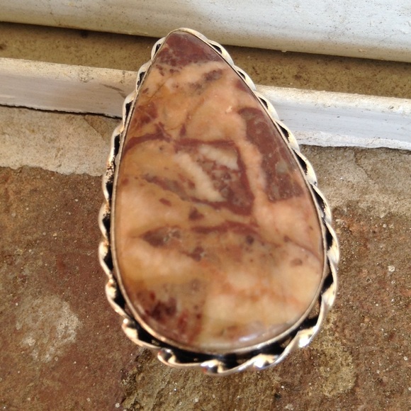 Landscape Jasper Ring - Picture 3 of 4