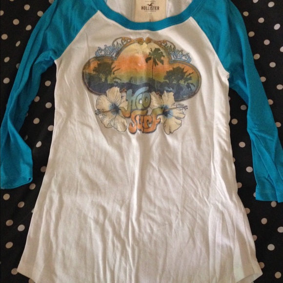 Hollister 3-4 sleeve small