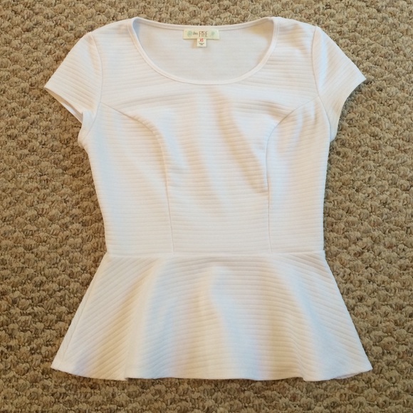 Macy's Peplum Style Shirt