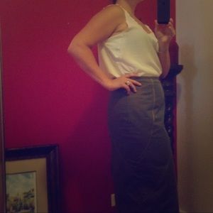 Lafayette 148 New York Army Green Skirt