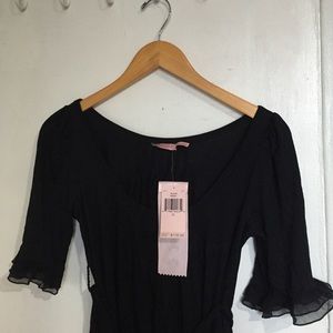 Nwt Juicy Couture Black Modal Dress