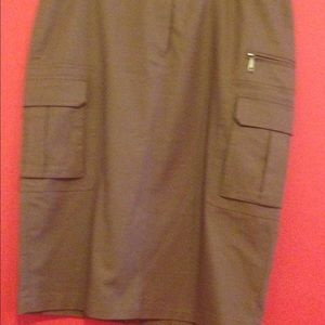 Lafayette 148 New York Cargo Pockets Skirt