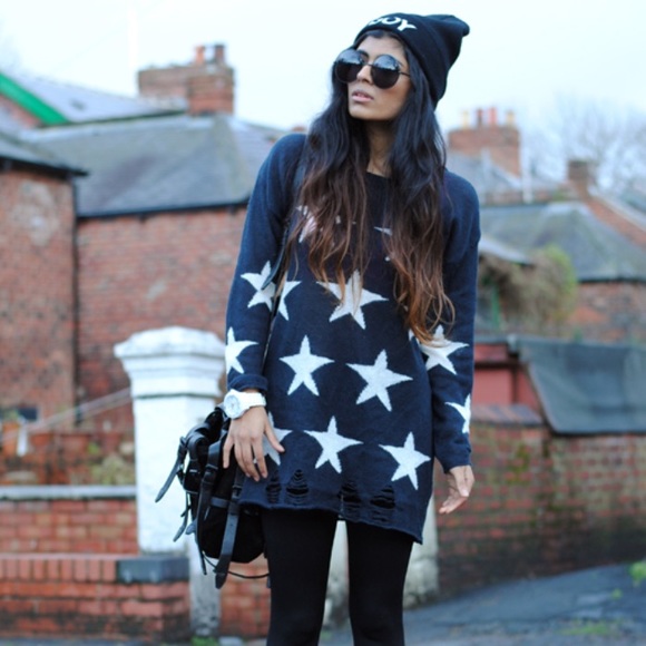 wildfox seeing stars lennon sweater