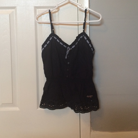 Hollister navy top