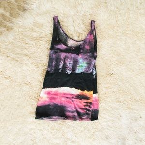 Body con howling wolf mini dress. Size S.