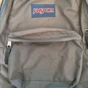 Grey Jansport Backpack