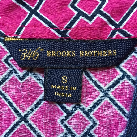 BUNDLED Navy & Fuchsia Brooks Brothers Tunic - Picture 3 of 3