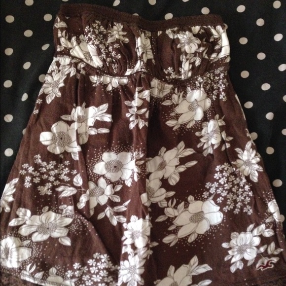 Hollister strapless tank small