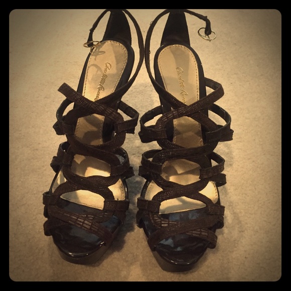 Brand new Charlotte Russe strappy pump