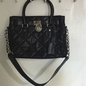 Michael Kors Hamilton Quilt E/W Satchel