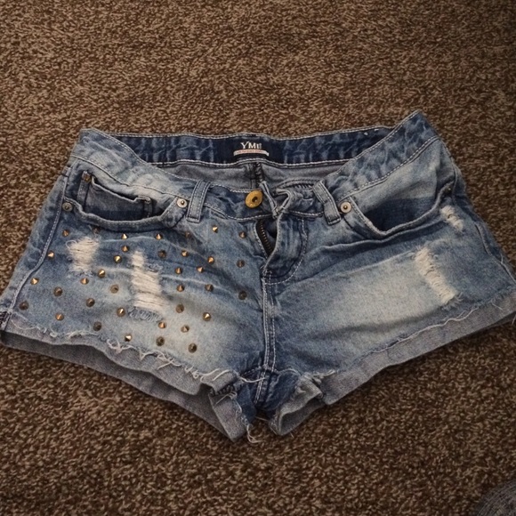 Studded shorts