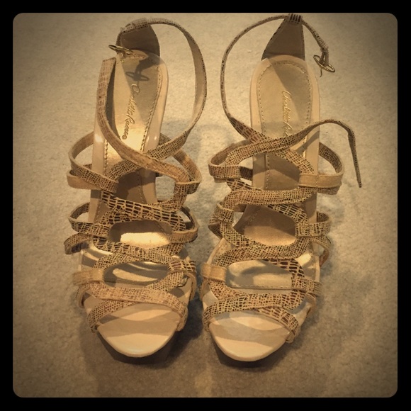 Brand new Charlotte Russe strappy pump