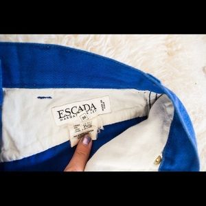 ESCADA vintage royal blue jeans