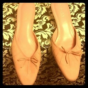RALPH LAUREN SUEDE PINK SHOES!