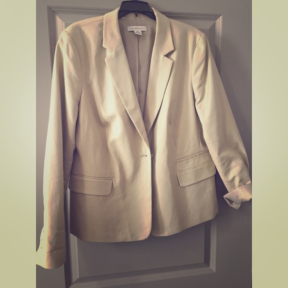 Liz Claiborne women's khaki blazer