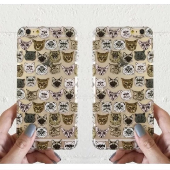 • iPhone 6 cat lover case •