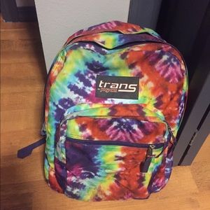 Tie dye backpack