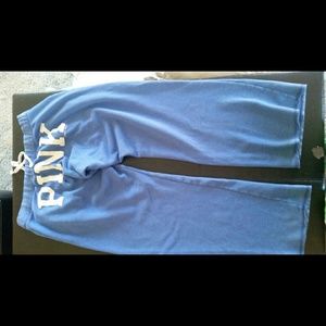 Blue victoria secret boyfriend sweats
