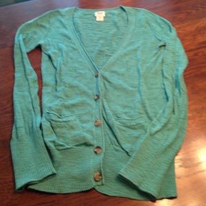 Turquoise Cardigan