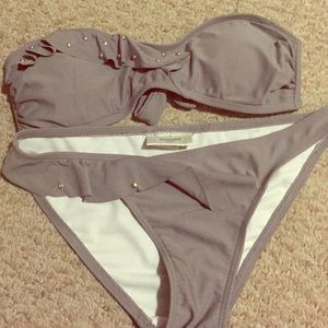 Grey vigoss bathing suit