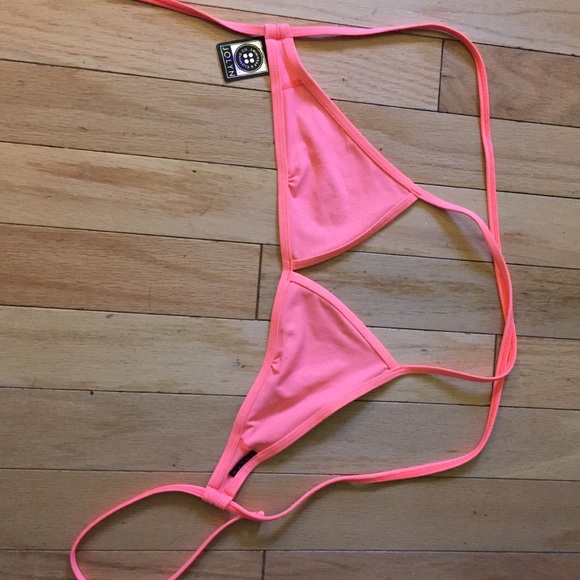 Jolyn Papaya Triangle Top