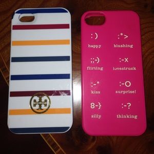 Authentic Kate Spade & Tory Burch iPhone 5S Cases