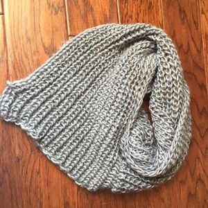 Chunky Gray Scarf
