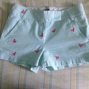 J.Crew Factory lobster critter shorts