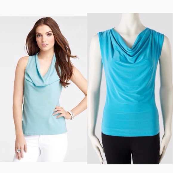 Cowl Neck Sleeveless Top NWOT