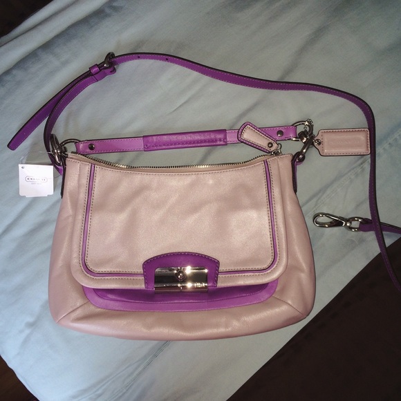 New, Never Used, Lavender Coach Purse