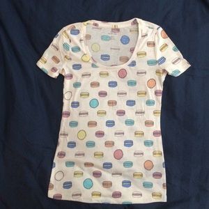 Macaroon cotton shirt