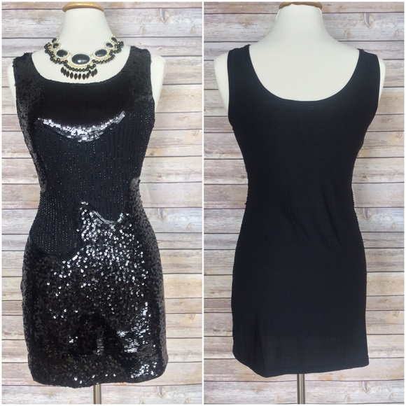 Boutique Dresses & Skirts - Black detailed dress, medium