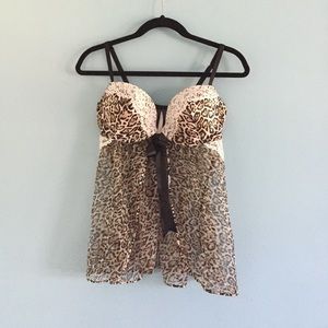 🎉NWT✨🐯CHEETAH LINGERIE🐯