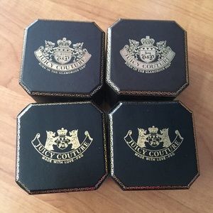 Juicy couture charm boxes